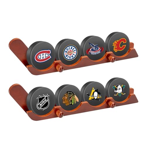 2 Pack Hockey Puck Display Case for 4 Pucks (2 Count)