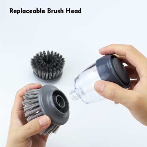 Dish Brush with Soap Dispenser