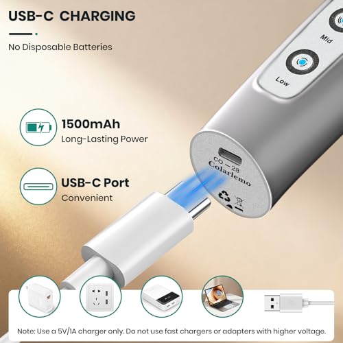 Milk Frother Handheld Rechargeable