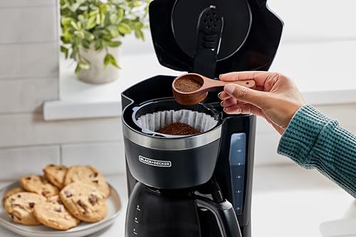 12 Cup Drip Coffee Maker with Vortex Brewing
