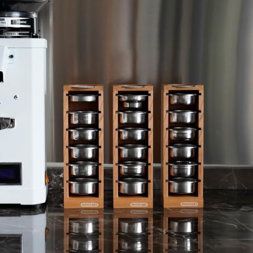 58mm Espresso Filter Basket Stand Portafilter Basket Holder Rack