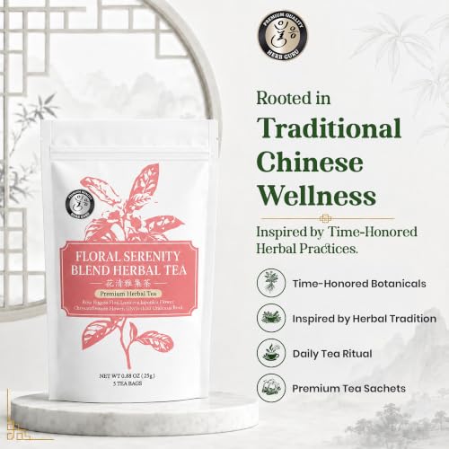 Stress Relief & Relaxation Traditional Chinese Herbal Tea for Modern Wellness