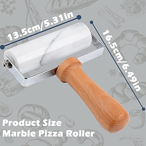 Small Marble Rolling Pin Pizza Roller