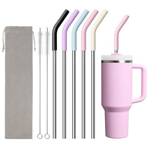 12.2" Metal Long Straw for Stanley 40 oz Cup
