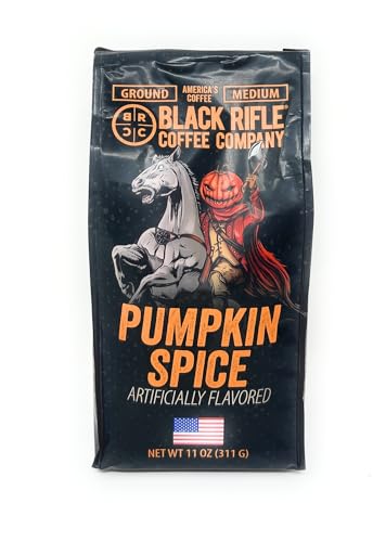 Black Rifle Coffee Medium Roast Ground Coffee Pumpkin Spice 11 oz (11 Ounce)