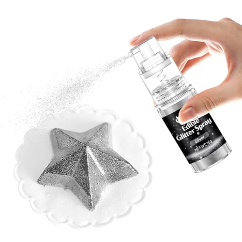 Silver Edible Glitter