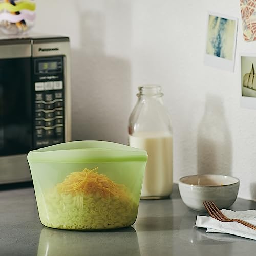 Premium Reusable Silicone Food Storage Bags (4 Count)