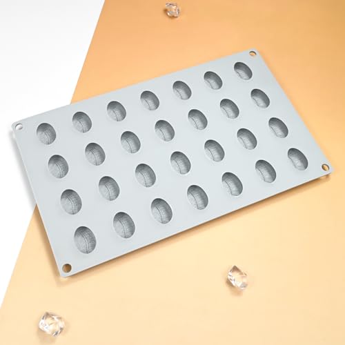 Bakeware Coffee Bean Shape Silicone Mold for Cake Mousse Dessert Chocoalte Non