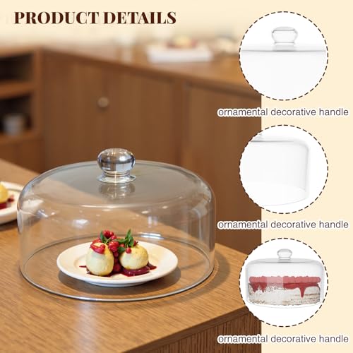 11 Inch Glass Cake Dome Cover for Cake Stand