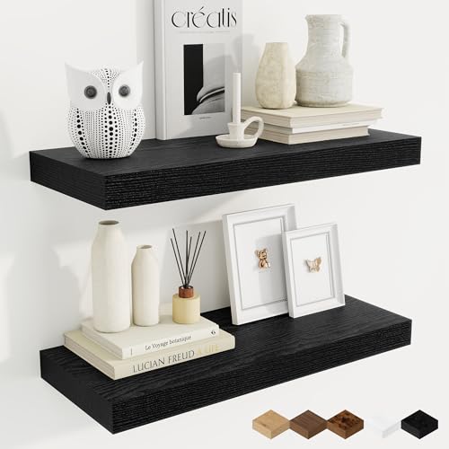 24 Inch Floating Shelves (2 Count)