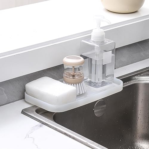 Silicone Kitchen Sink Organizer Tray for Multiple Usage