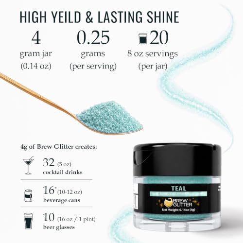 Brew Glitter Edible Glitter for Drinks