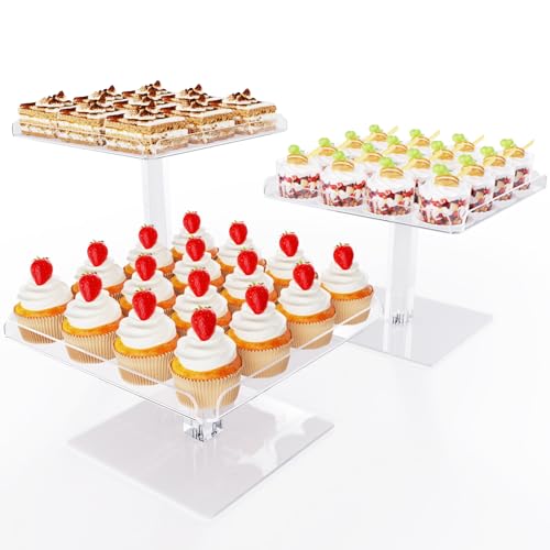 3 Piece Cupcake Stand