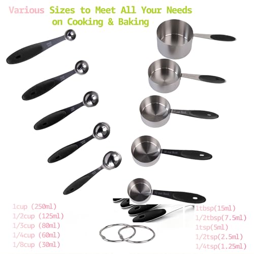10pcs Measuring Cups and Spoons Set