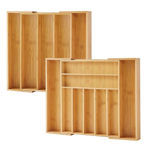 Bamboo Drawer Organizer