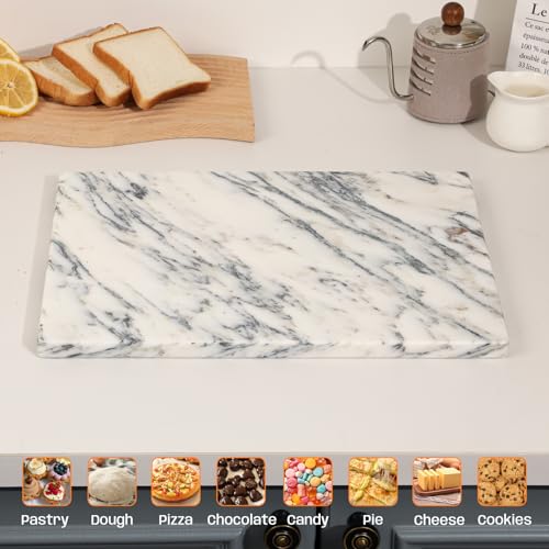 White Marble Cutting Board 12x16 Inch