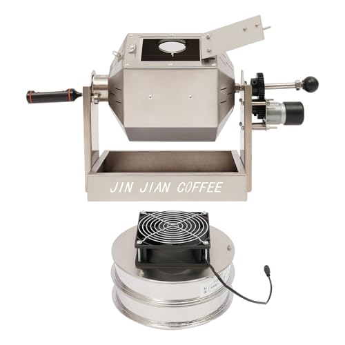3.8L Drum Coffee Roaster Stainless Steel w