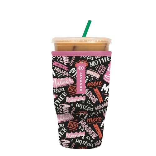 JavaSok Iced Coffee & Cold Soda Insulated Neoprene Cup Sleeve