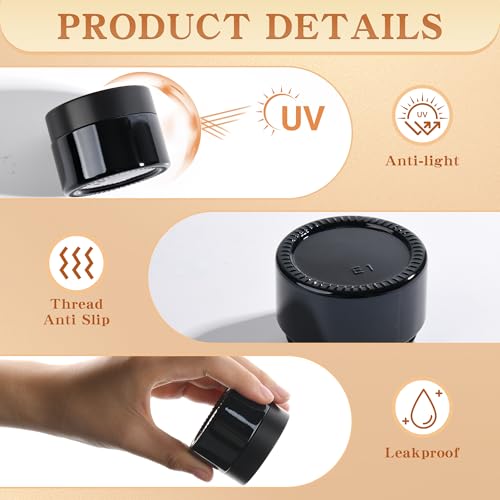 Glass Jars with Lids (24 Count)