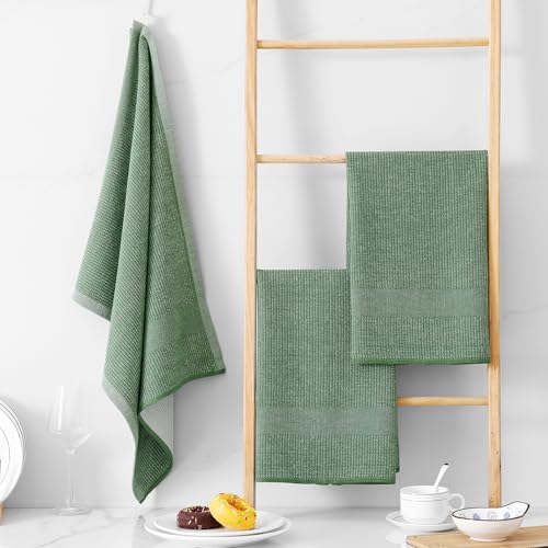 380 GSM Cotton Premium Kitchen Towels 12 Pack (12 Count)