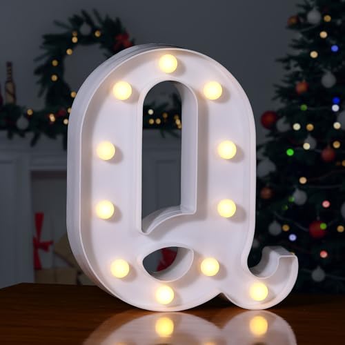 LED Letter Lights Sign Marquee Light Up Letters Sign for Night Light Wedding