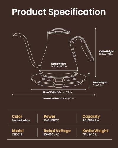 Gooseneck Electric Kettle