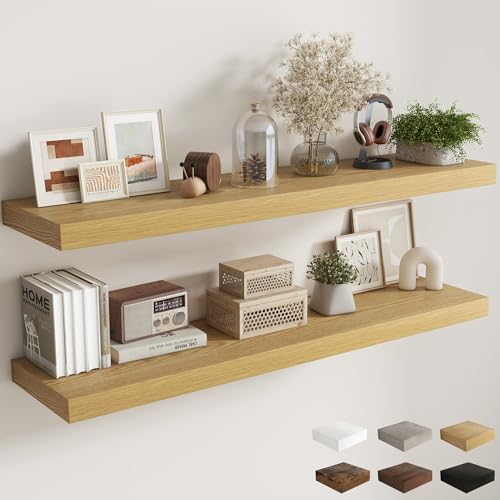 12 Inch Deep Floating Shelves (2 Count)
