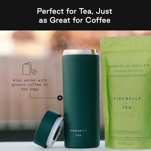 Travel Tea Infuser Mug with Strainer