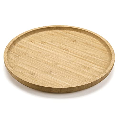 Round Bamboo Tray
