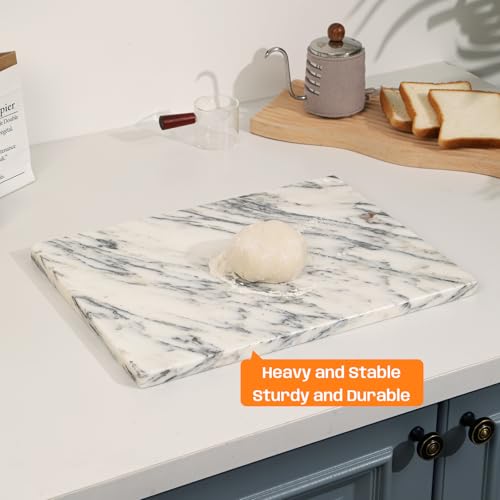 White Marble Cutting Board 12x16 Inch