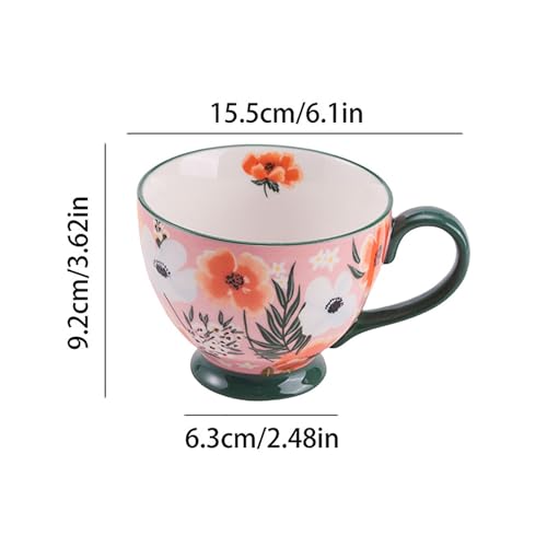Autumn Handmade Large Ceramic Coffee Mug