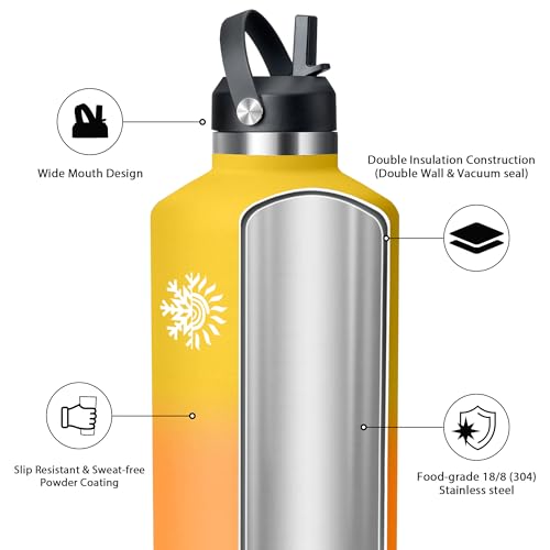 64oz Insulated Water Bottle