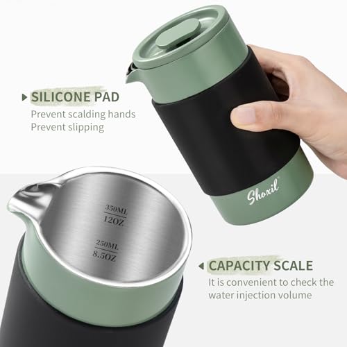 French Press 350ml Stainless Steel Coffee Press