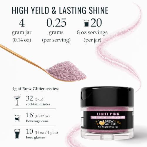 Brew Glitter Edible Glitter for Drinks