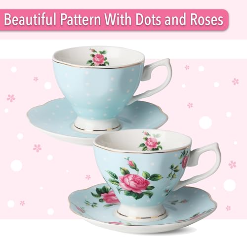 BTaT Floral Tea Sets for Adults