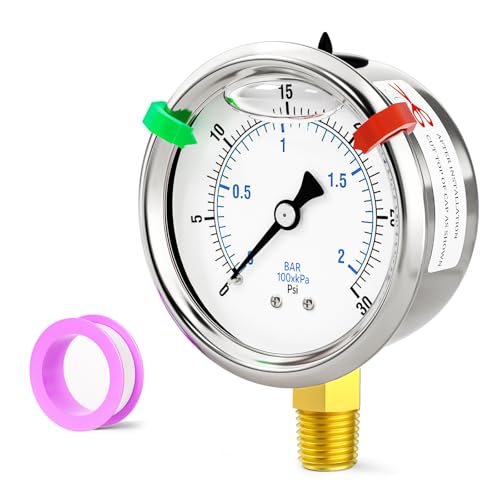 0 30psi Stainless Steel 1