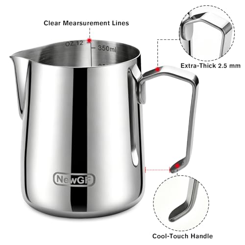 Milk Frothing Pitcher 12oz
