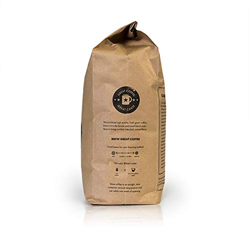 Coffee 5lb Fair Trade Organic Certified Peruvian Ground Medium Roast (80 Ounce)