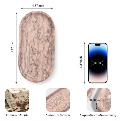 Natural Marble Decorative Tray Stone Plate