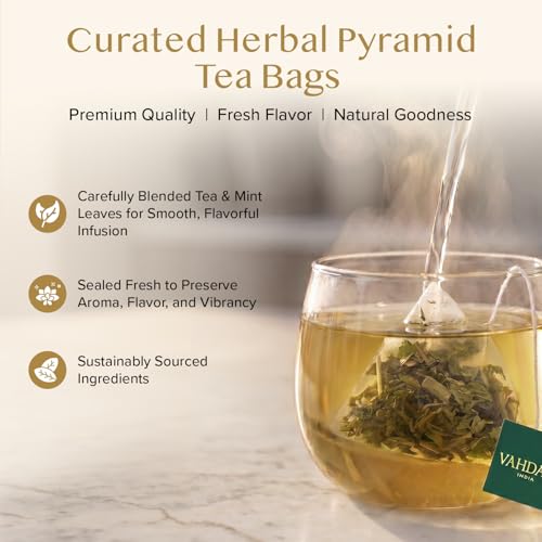 Mint Green Tea Bags (100 Count)