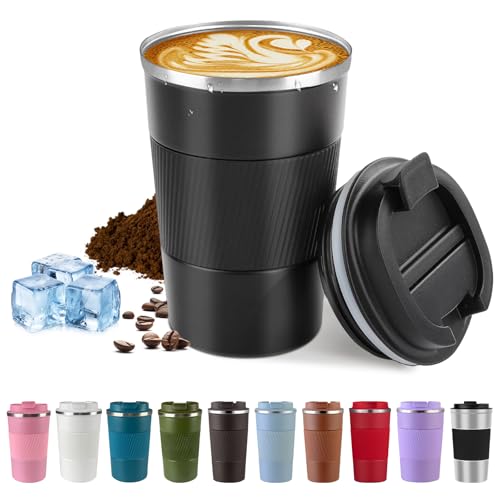 Vacuum Insulated Stainless Steel Travel Coffee Mug