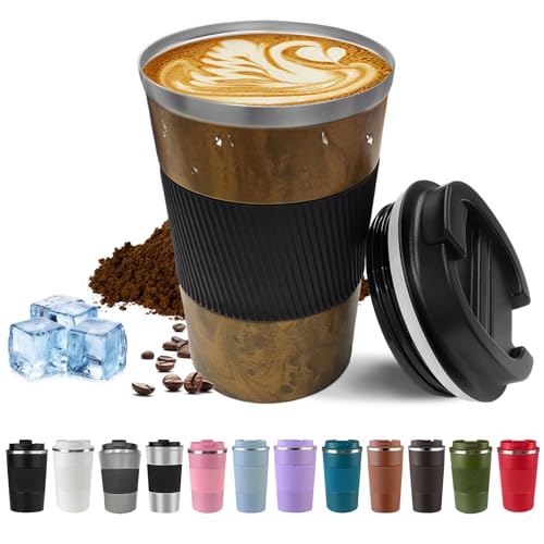 Vacuum Insulated Stainless Steel Travel Coffee Mug