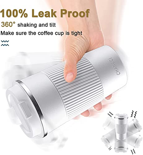 Travel Coffee Mug Spill Proof Leakproof 16 oz Insulated Coffee Mug with Screw Lid