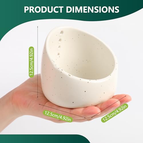 Pottery Herb Stripper Bowl
