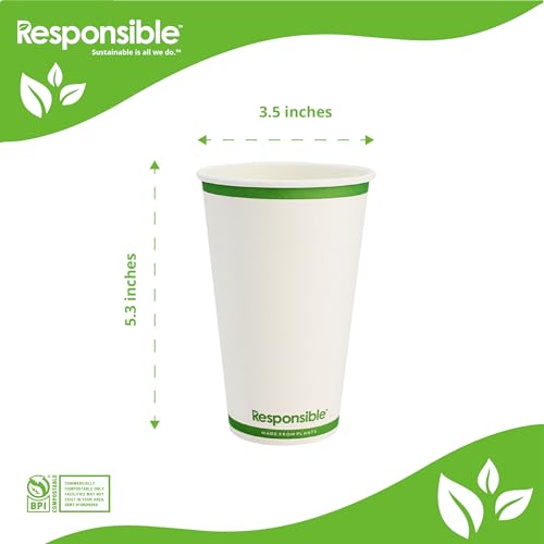 16 oz Paper Hot Cups (16 Count)