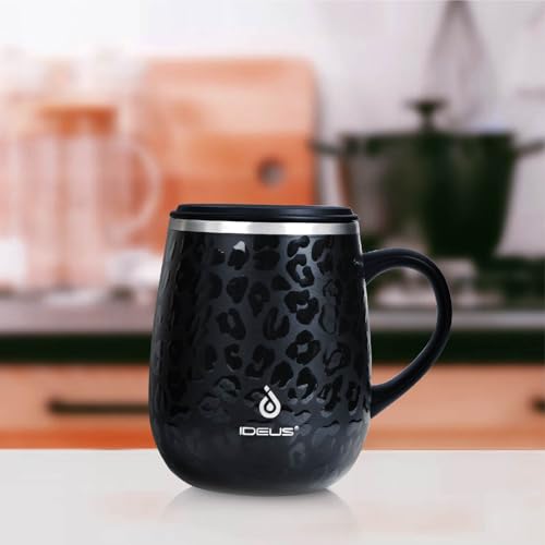 16 oz Insulated Coffee Mug with Lid and Handle
