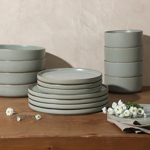 Gelston Stoneware Matte Reactive Glaze 16 Piece
