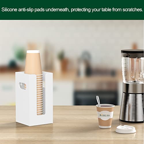 Disposable Coffee Cup Dispenser with Handles