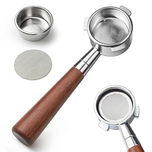54 mm Bottomless Portafilter Compatible with Breville Barista BES870XL
