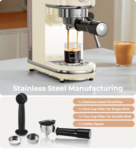 Espresso Machine with Milk Frother
